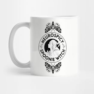 Neurospicy Spoonie Witch Transparent Mug